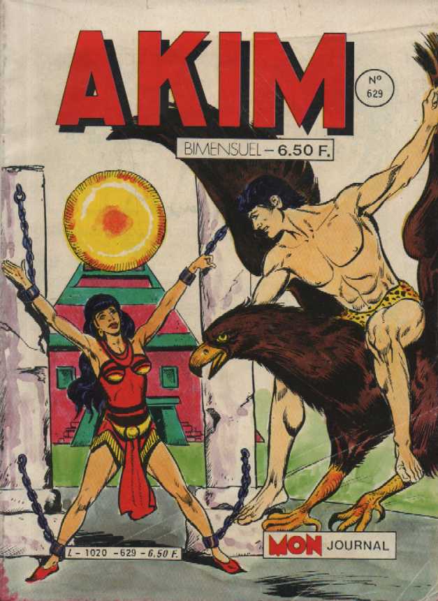 Scan de la Couverture Akim n 629